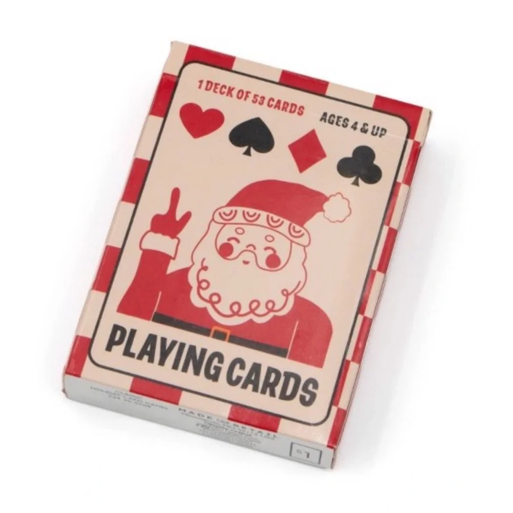 3 for $15 SALE New in package Target Bullseye Santa themed 2 Sets Playing Cards